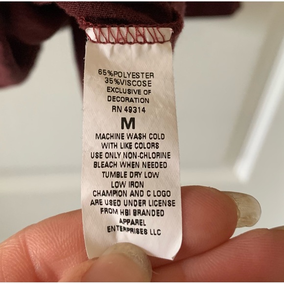 Virginia Tech maroon racer back tank - Picture 5 of 5